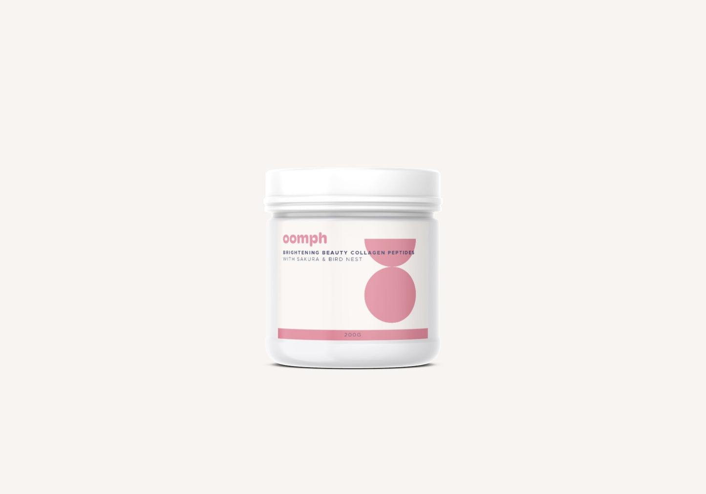 OOMPH Brightening Beauty Collagen with Sakura and Bird Nest 200g