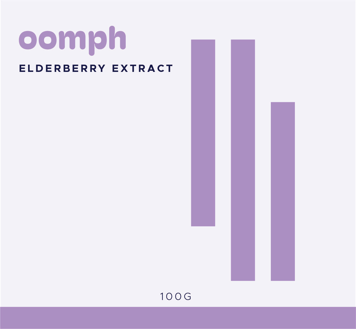 OOMPH Elderberry Extract 200g