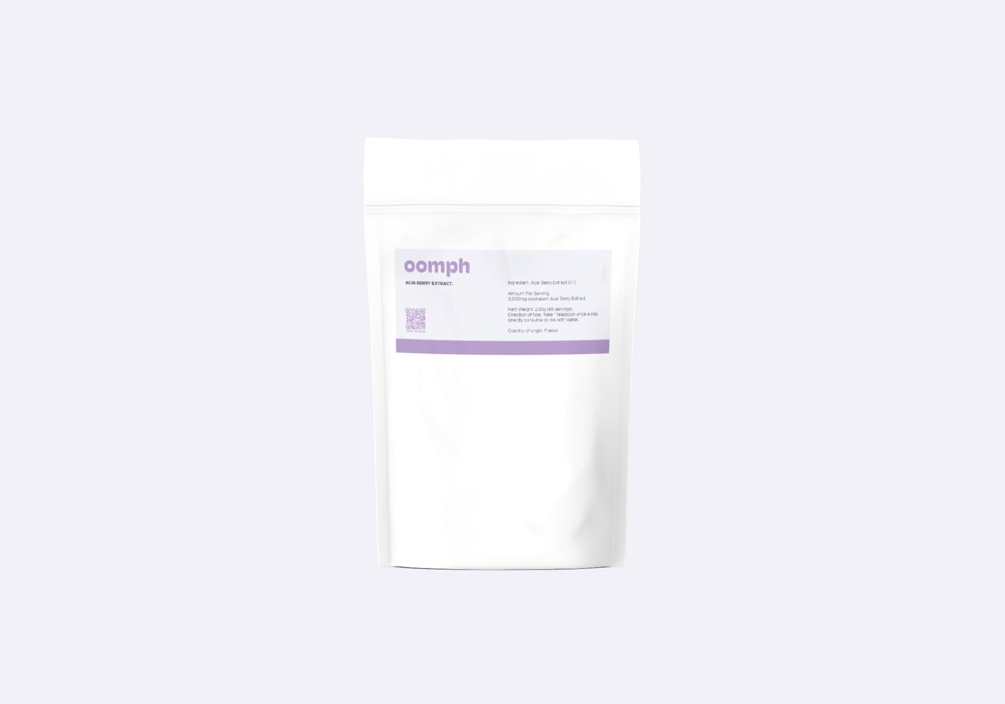 OOMPH Acai Berry Extract 200g