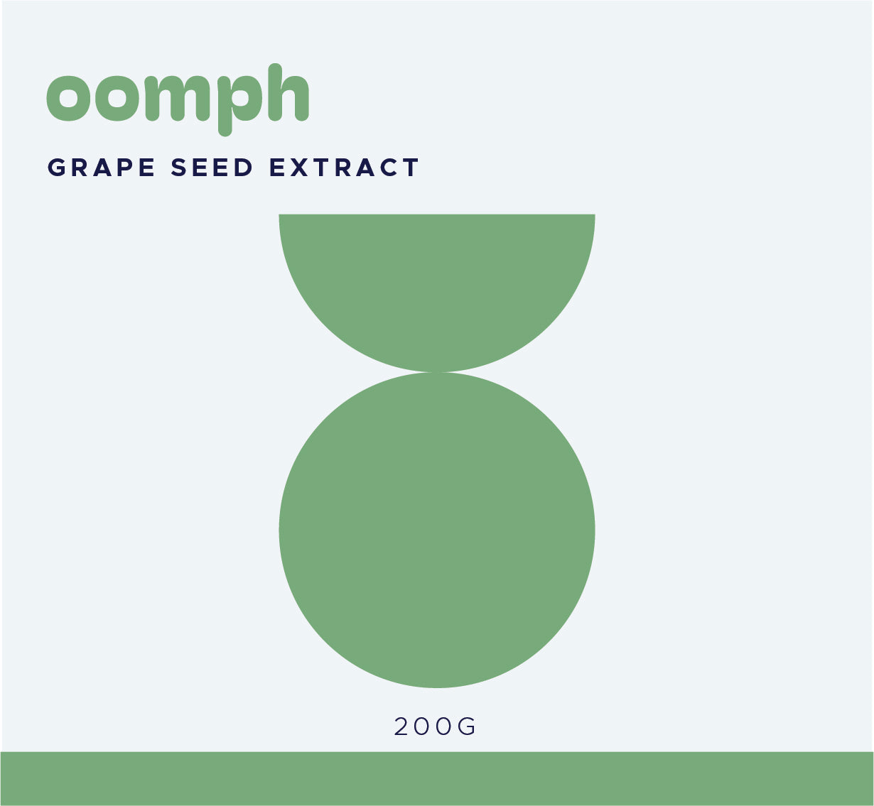 OOMPH Grape Seed Extract 200g