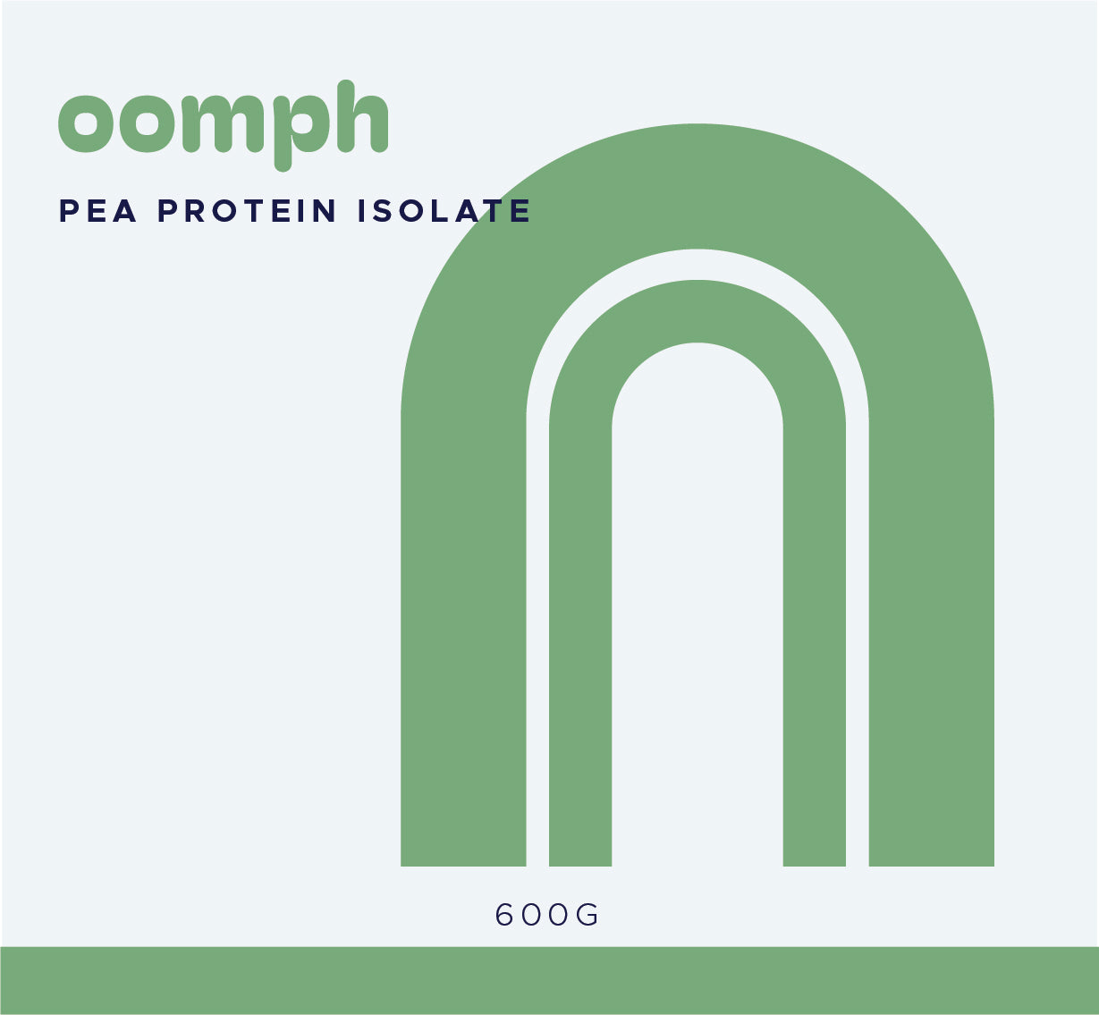OOMPH Pea Protein Isolate 600g