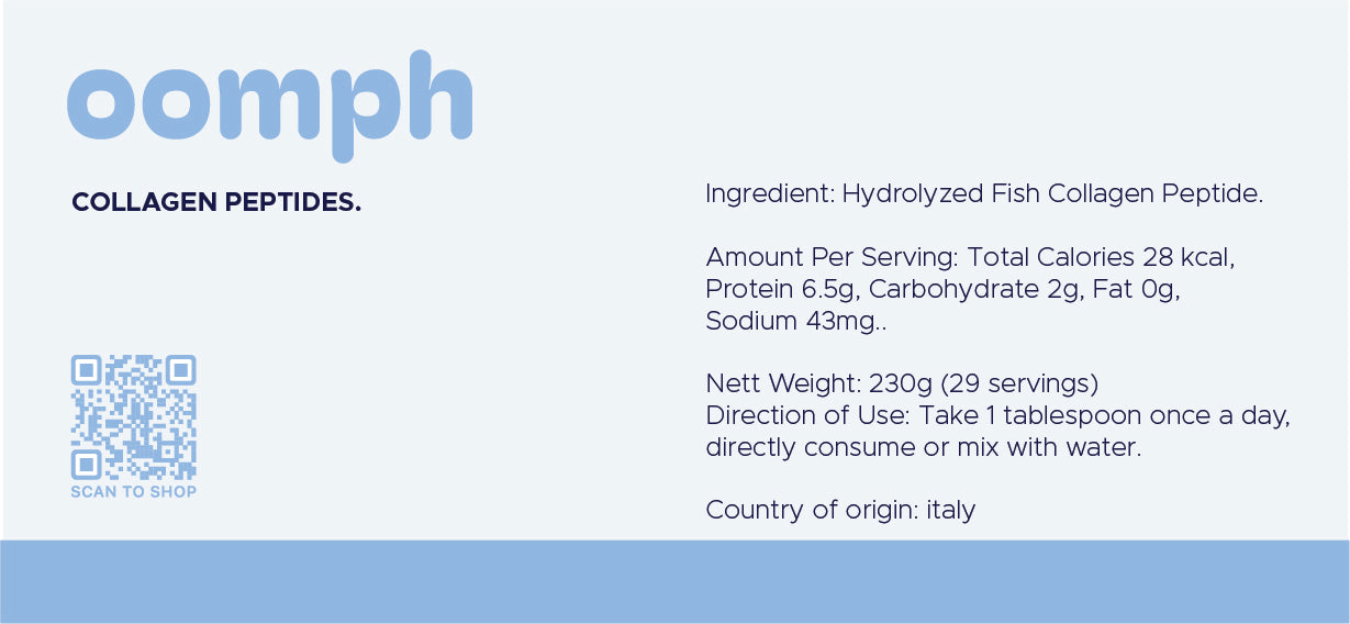 OOMPH Collagen Peptides 230g